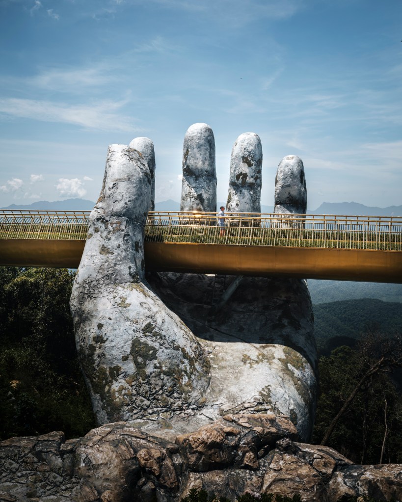 Danang Hand Bridge, Vietnam

